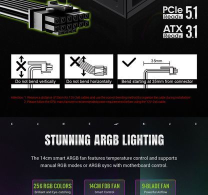 Блок живлення GAMEMAX (RGB PRO 750G) [304232]
