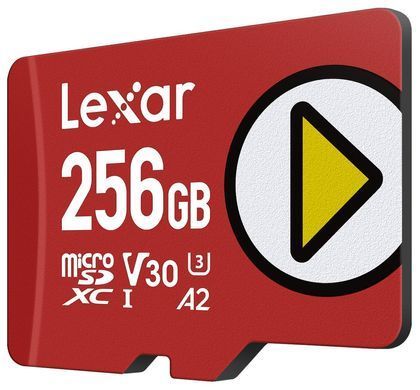 Карта пам&rsquo;яті MICRO SDXC 256GB UHS-I PLAY LEXAR (LMSPLAY256G-BNSNG) [501795]