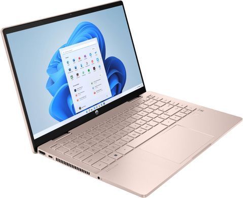 Ноутбук HP Pavilionx360 14-ek2014ua 14"FHD IPS Ts,300n/Core5-120U(5.0)/16Gb/SSD512Gb/IntlGr/DOS/Золотисто-р. (A0NB7EA) [400096]