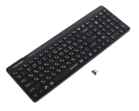 Клавіатура бездротова A4Tech FBK23 AS Black (FBK23 AS (Black)) [606102]