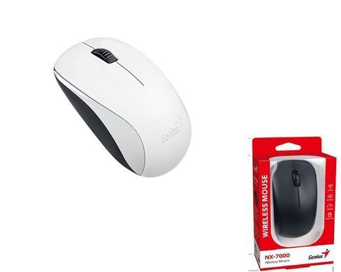 Миша Genius NX-7000, WL, білий (31030027401) [104029]