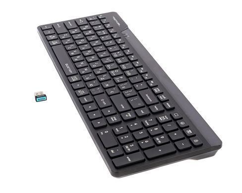 Клавіатура бездротова A4Tech FBK23 AS Black (FBK23 AS (Black)) [606102]