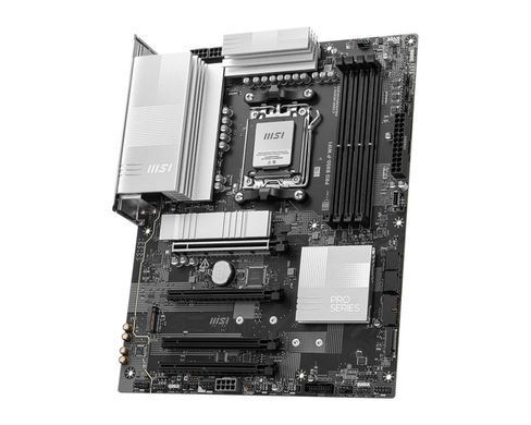 Материнcька плата MSI PRO B850-P WIFI sAM5 B850 4xDDR5 M.2 HDMI Wi-Fi BT ATX (911-7E56-021) [112318]