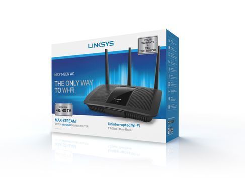 Маршрутизатор Linksys EA7300 AC1750, 4xGE LAN, 1xGE WAN, 1xUSB 3.0, 1xUSB 2.0 (EA7300-EU) [14363]