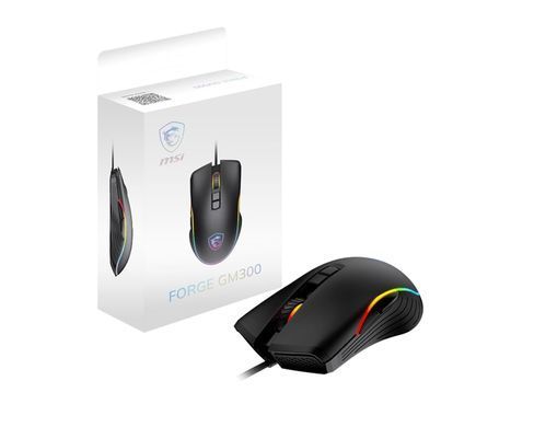 Миша MSI FORGE GM300, RGB, USB-A, чорний (S12-0402300-HH9) [112342]