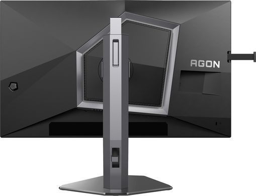 Монітор TFT 24.5" AOC, Fast IPS, 390Гц, 2xHDMI, DP, USB-hub, HAS, Pivot, чорний (AG256FS) [402051]