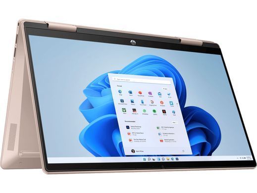 Ноутбук HP Pavilionx360 14-ek2014ua 14"FHD IPS Ts,300n/Core5-120U(5.0)/16Gb/SSD512Gb/IntlGr/DOS/Золотисто-р. (A0NB7EA) [400096]