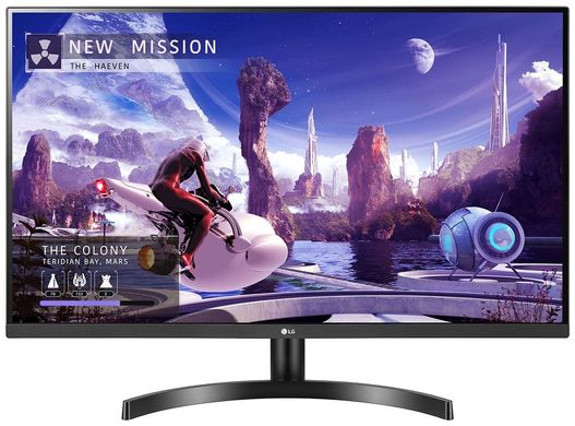 Монітор LG 31.5" 32QN600-B 2xHDMI (32QN600-B)