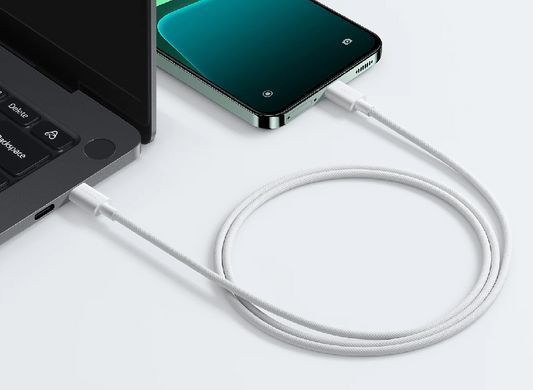 Кабель Xiaomi 3A Braided USB-C to USB-C Cable (1m) (BHR0878GL) [805696]