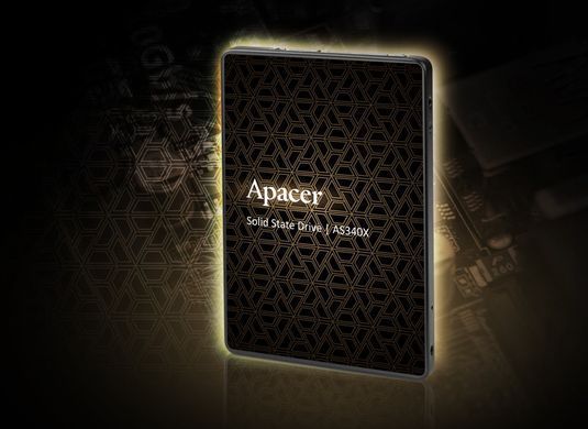 Накопичувач SSD 120GB Apacer AS340X 2.5" SATAIII TLC (AP120GAS340XC-1) [608100]