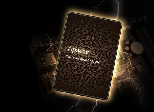 Накопичувач SSD 120GB Apacer AS340X 2.5" SATAIII TLC (AP120GAS340XC-1) [608100]