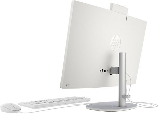 Моноблок 23.8" HP 24-cr0001ua AiO Ryzen 7 7730U/16Gb/SSD512Gb/WiFi/Cam/K&M/DOS/Shell White (95Z23EA) [400592]