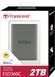 Портативний SSD Transcend 2TB USB 3.2 Gen 2x2 Type-C ESD360C R2000/W2000MB/s Сірий (TS2TESD360C) [109349], фото 4