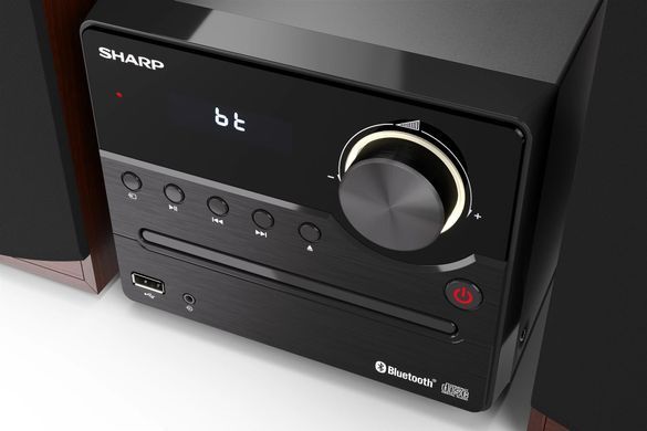 Мікросистема Sharp Micro Sound System Brown (XL-B512(BR)) [619256]