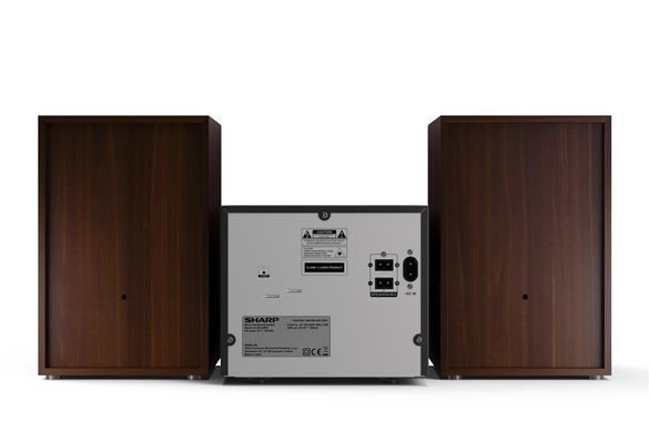 Мікросистема Sharp Micro Sound System Brown (XL-B512(BR)) [619256]