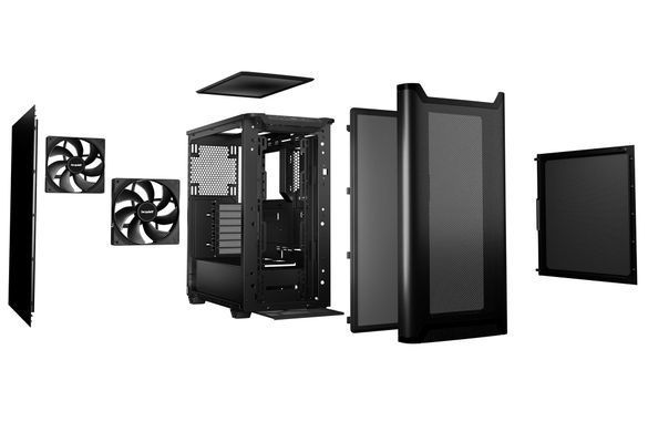 Корпус be quiet! Pure Base 501 Airflow Black без БЖ (BG074) [620143]