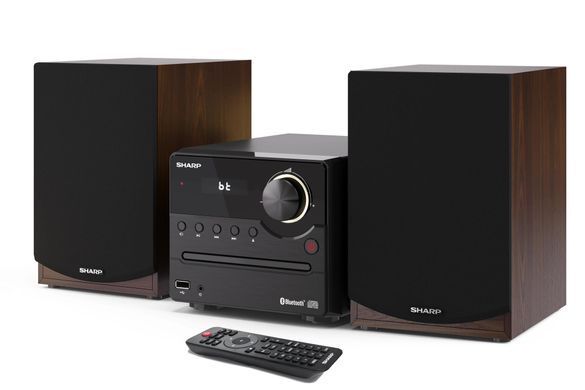 Мікросистема Sharp Micro Sound System Brown (XL-B512(BR)) [619256]