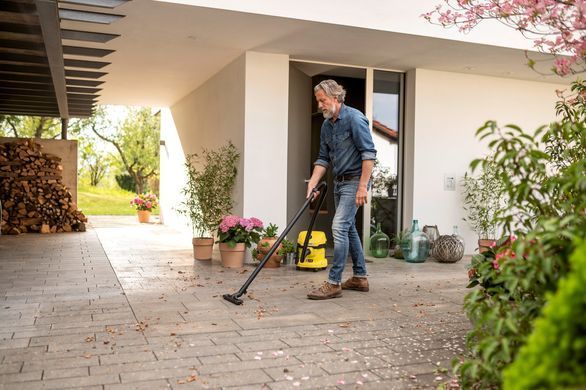 Пилосос професійний акумуляторний Karcher WD 2-18 18В контейнер 12л без АКБ та ЗП (1.628-500.0) [105654]