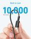 Кабель Anker 322 USB-C to Lightning - 1.8m Nylon Black (A81B6G11) [201992], фото 4