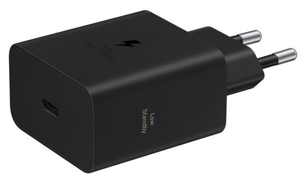Зарядний пристрій мережевий Samsung 60Вт USB-С PD PPS, чорний (EP-T6010NBEGWW) [113488]