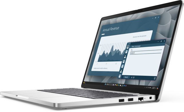 Ноутбук Dell Pro 14 14" FHD+ IPS AG, AMD AI 5 PRO 340, 16GB, F512GB, UMA, Win11P, сріблястий (BTO601PC14255UA_W11P) [110048]