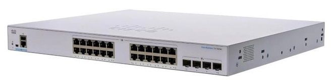 Cisco Комутатор CBS250 Smart 24-port GE, 4x1G SFP (CBS250-24T-4G-EU)