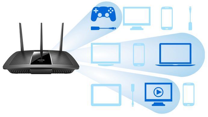 Маршрутизатор Linksys EA7300 AC1750, 4xGE LAN, 1xGE WAN, 1xUSB 3.0, 1xUSB 2.0 (EA7300-EU) [14363]