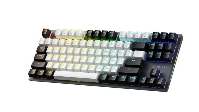 Клавіатура бездротова GamePro Genesis Joker Pro Gray (MK124G Pro) [615510]