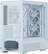 Корпус Zalman P10 Namu без БЖ, 1xUSB3.0, 1xUSBType-C, 2x120мм, 1x120мм ARGB, VGA 340мм, LCS ready, TG Side Panel, mATX, білий (P10NAMUWHITE) [111332], фото 5