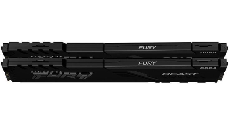 Модуль пам`ятi DDR4 2x16GB/3200 Kingston Fury Beast Black (KF432C16BBK2/32) [606170]