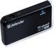 Хаб USB 2.0 -> 4xUSB 2.0 passive, Black-White Defender (83504) [402585], фото 4