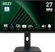 Монітор MSI 27" PRO MP275PG D-Sub, HDMI, MM, IPS, 100Hz, 4ms, sRGB 95%, AdaptiveSync, Pivot (9S6-3PC39M-053) [113731], фото 1
