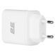 Зарядний пристрій мережевий 2E 20Вт USB-C PD, білий (2E-WC1USBC20W-W) [108358], фото 2