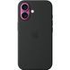 Чохол-накладка Apple Silicone Case with MagSafe для Apple iPhone 16 Black (MYY13) [614589], фото 4