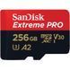Карта пам`ятi MicroSDXC 256GB UHS-I U3 R200/W140MB/s SanDisk Extreme Pro V30 + SD-адаптер (SDSQXCD-256G-GN6MA) [606980], фото 3