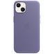Чохол-накладка Apple Leather Case with MagSafe для Apple iPhone 13 Wisteria (MM163) [601150], фото 1