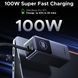 УМБ Ugreen 20000mAh 130W PD/QC, USB-A, USB-С In/Out with built-in USB-C cable (PB723) Gray (55365B) [405669], фото 4