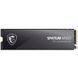 Накопичувач SSD 2TB MSI Spatium M560 M.2 2280 PCIe 5.0 x4 NVMe 3D NAND (S78-440Q940-P83) [614293], фото 1