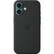 Чохол-накладка Apple Silicone Case with MagSafe для Apple iPhone 16 Black (MYY13) [614589], фото 5