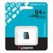 Карта пам`яті MicroSDXC 64GB UHS-I/U3 Class 10 Kingston Canvas Go! Plus R200/W200MB/s (SDCG4/64GBSP) [610284], фото 3
