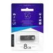 Флеш-накопичувач USB 8GB T&G 117 Metal Series Black (TG117BK-8G) [607176], фото 2