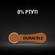 Батарейки для слухових апаратів Duracell розмір 312, 6 шт. (5017067/5011449/5007516) [203695], фото 4
