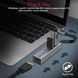 USB-хаб Promate MediaHub-C3 USB Type-C Grey (mediahub-c3.grey) [605177], фото 4