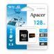 Карта пам'яті Apacer microSD 128GB C10 UHS-I U3 A2 R100/W80MB/s + SD (AP128GMCSX10U8-R) [112477], фото 3