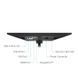 Монітор TFT 23.8" HP E24mv G4, IPS, HDMI, VGA, DP, USB, Cam, HAS, Pivot, колонки, сріблястий (169L0AA) [405407], фото 7