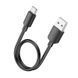 Кабель HOCO X96 Hyper 27W charging data cable Type-C (L=0.25M) Black (6942007609401) [805365], фото 1