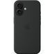 Чохол-накладка Apple Silicone Case with MagSafe для Apple iPhone 16 Black (MYY13) [614589], фото 3