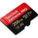 Карта пам`ятi MicroSDXC 256GB UHS-I U3 R200/W140MB/s SanDisk Extreme Pro V30 + SD-адаптер (SDSQXCD-256G-GN6MA) [606980], фото 2