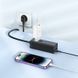 Мережевий подовжувач HOCO AC10A Barry PD65W GaN (2C2A with 1 socket) desktop charger Black (6942007601672) [802783], фото 4
