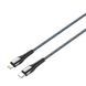 Кабель ColorWay USB Type-C - Lightning (M/M), PD Fast Charging, 3.0 А, 2 м, Grey (CW-CBPDCL036-GR) [613611], фото 1